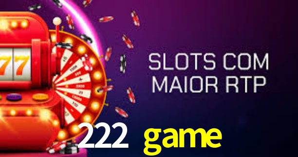 Interface do App 222 game